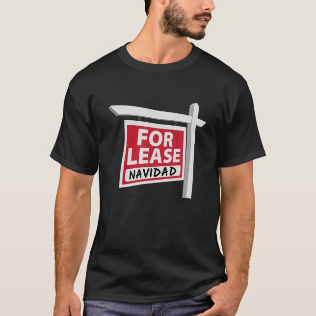 For Lease Navidad Funny Christmas Holiday Humor T-Shirt (Front)