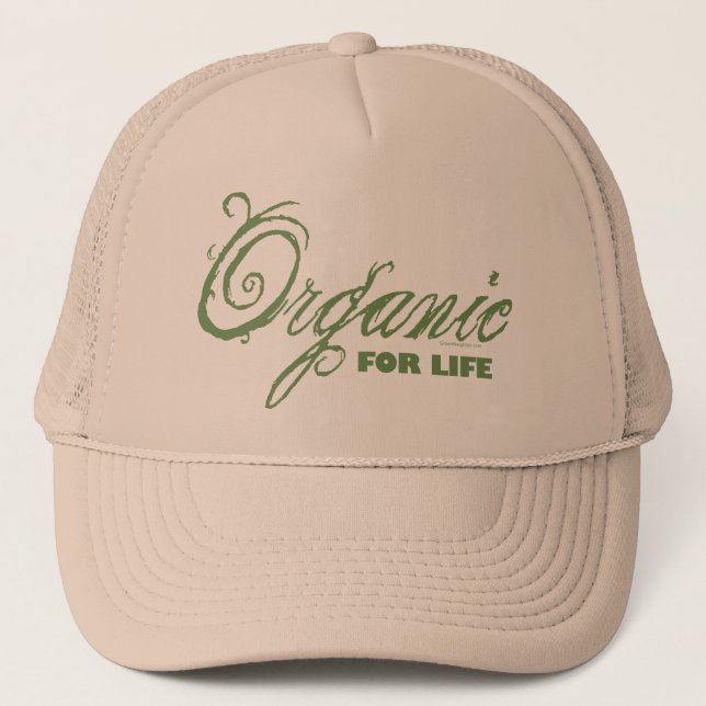 For Life, Organic Trucker Hat (Front)