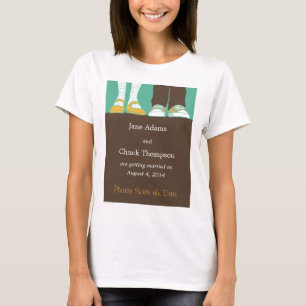 For Lindsey: Janes & Sneakers Save the DateT-Shirt T-Shirt