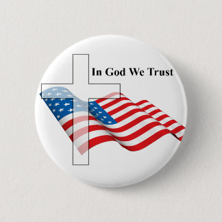 For Love of God and Country 2 Inch Round Button