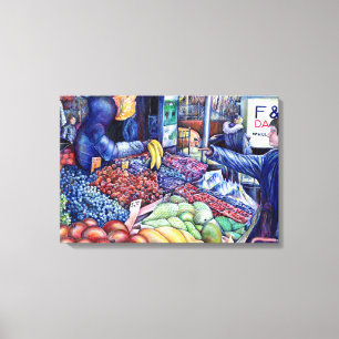For Mental Consumption Only Canvas Print