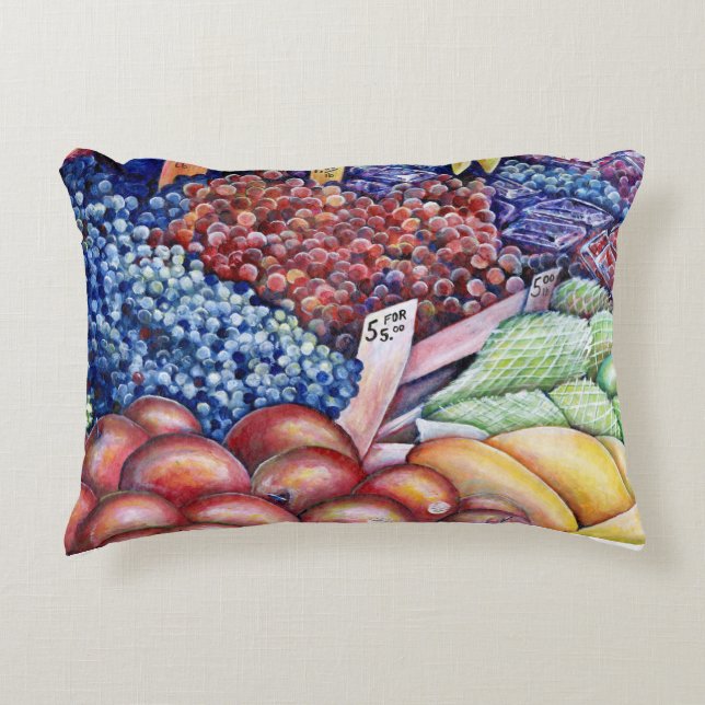 For Mental Consumption Only Decorative Pillow (Front)