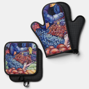 For Mental Consumption Only Oven Mitt & Pot Holder Set