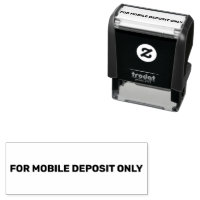 For Mobile Deposit Only Bold Text 
