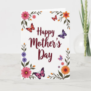 For Mother A Springtime Card