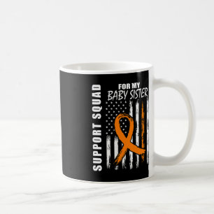 For My Baby Sister Leukaemia Warrior Awareness Coffee Mug