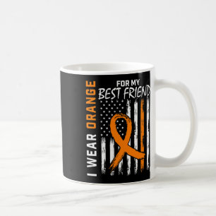 For My Best Friend Leukaemia Awareness Flag Graphi Coffee Mug