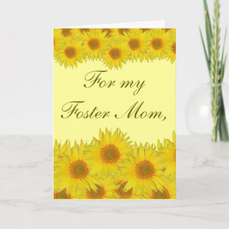 For my Foster Mom, Card