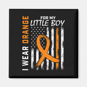 For My Son Little Boy Leukaemia Cancer Awareness F Magnet