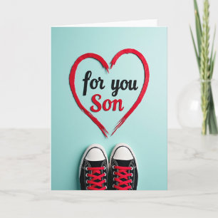 For My Son Love Card