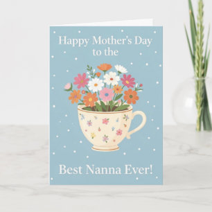 For Nanna Mother's Day Card