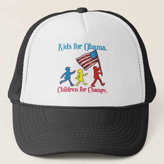 for Obama Trucker Hat (Front)