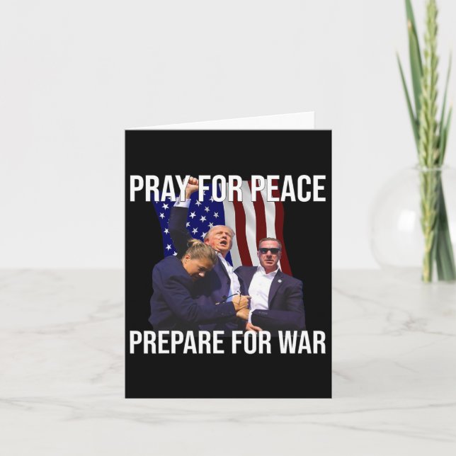 For Peace  Card (Front)