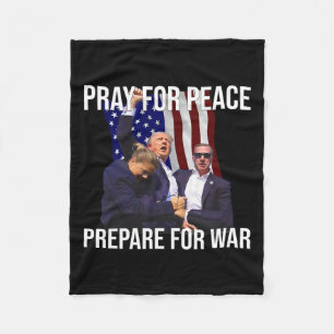 For Peace Fleece Blanket