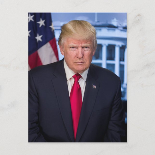 For President Donald Trump Fans Postcard (Front)