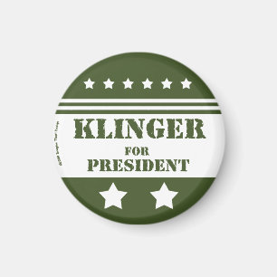 For President Klinger Magnet