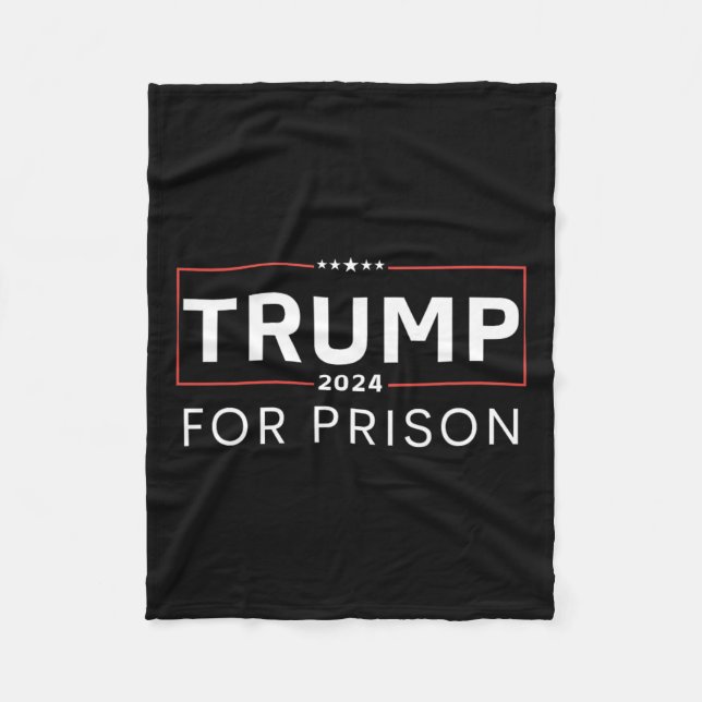 For Prison 2024  Fleece Blanket (Front)