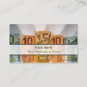 For professional banker or financial experts busin business card