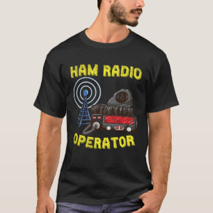 For Proud Ham Radio Operator  Ham Radio Dad Grandp T-Shirt