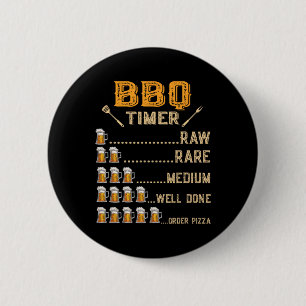 For Rbecue Grill And Meat Grilling Fans And Bbq Sa 2 Inch Round Button
