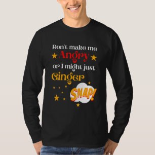 For Red Heads Ginger Snap Hair Red Headed Kids T-Shirt
