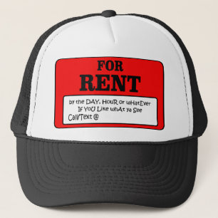 For Rent Trucker Hat