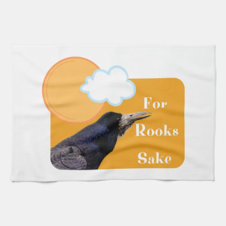 For Rooks Sake - a Tribute to the Mighty Bird Kitchen Towel