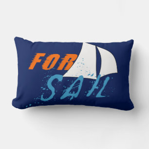 For Sail Lumbar Pillow