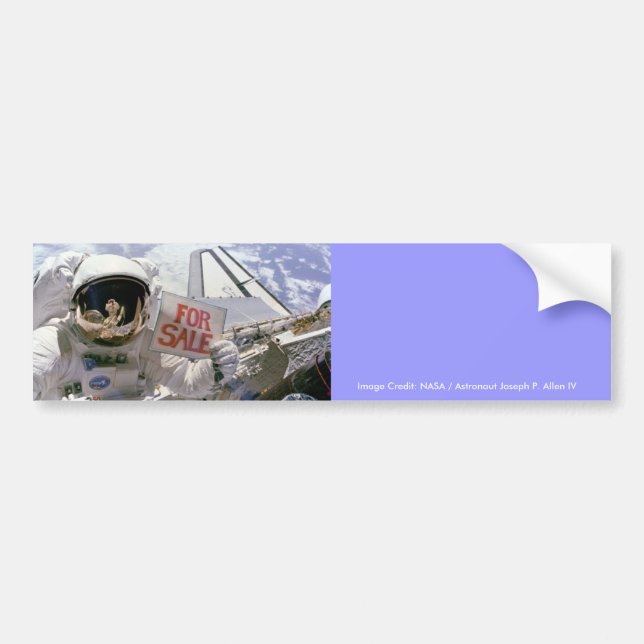 For Sale Bumper Sticker (Front)