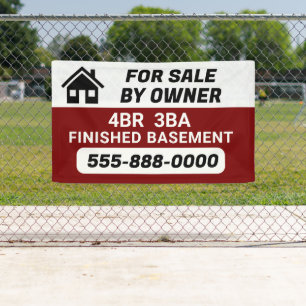 "For sale by Owner" customized banner
