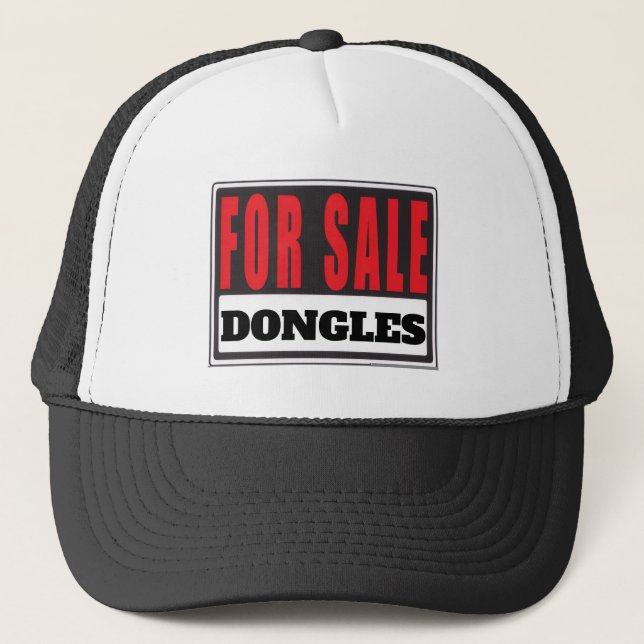 FOR SALE: DONGLES TRUCKER HAT (Front)