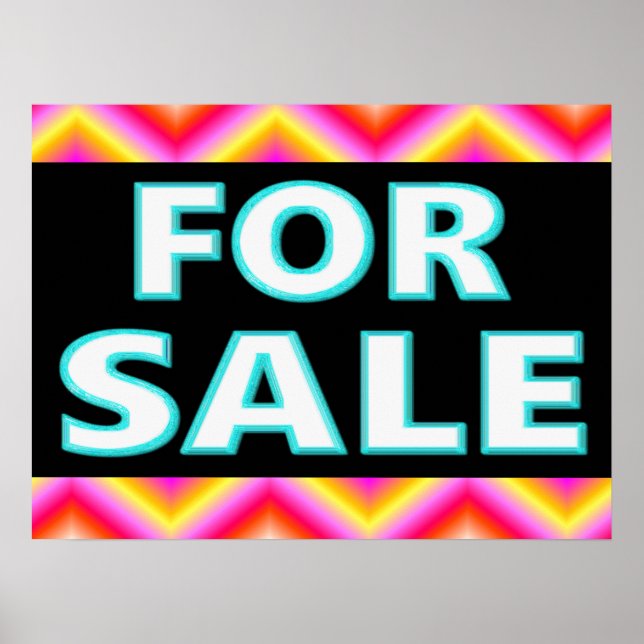 For Sale Poster (Front)