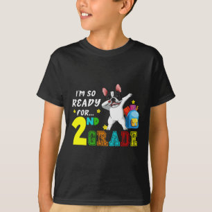 For Second Grade Dabbing French Bulldog Back To Sc T-Shirt