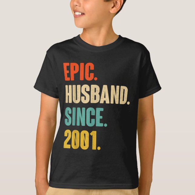 For Shirt 24th Wedding Anniversary Him Epic (Front)