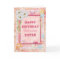For sister, craft birthday card
