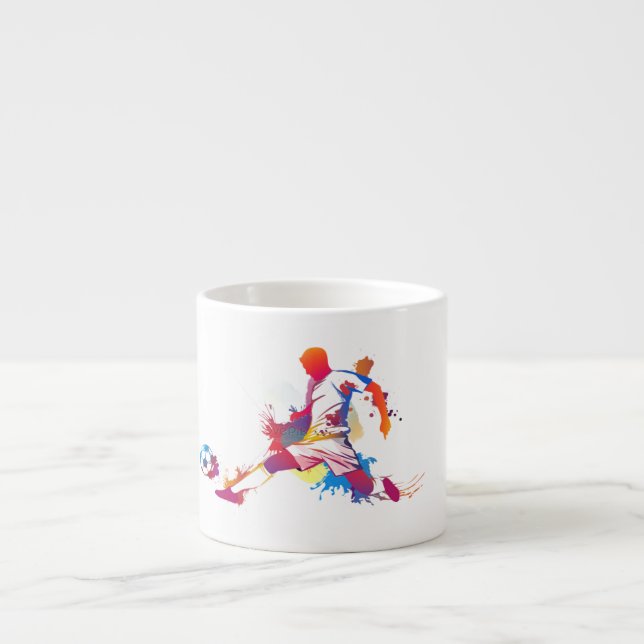 for soccer fans espresso cup (Front)