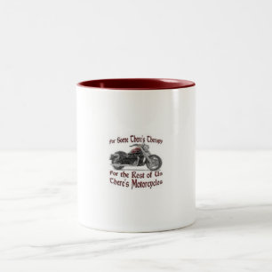 for Some There's Therapy Two-Tone Coffee Mug