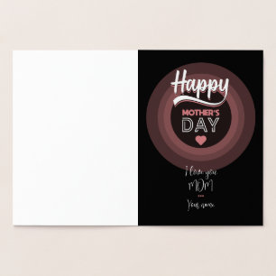 For someone very special foil card
