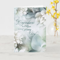 For Son and His Husband Wedding Congratulations