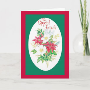For Special Friends Holiday Card