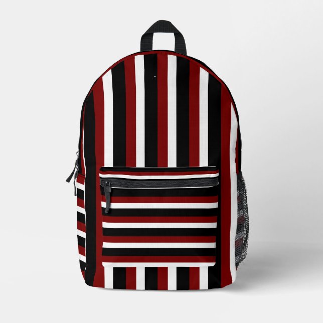 For Style Lovers – Abstract Warm Art Backpack (Front)