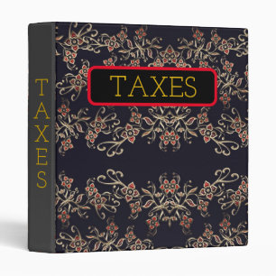 FOR TAXES RECORDS -3RING BINDER