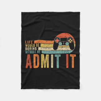 For Teenage Boy Graphic Video Games Gaming Gift Fo Fleece Blanket