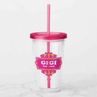For That Special “GiGi 2019” Acrylic Tumbler