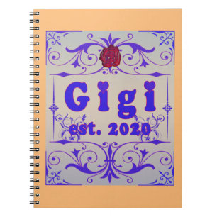 For That Special “GiGi 2020” Notebook