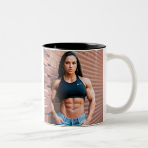 for the abb lovers Two-Tone coffee mug