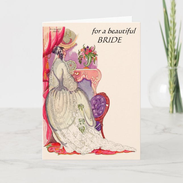 for the beautiful bride card (Front)