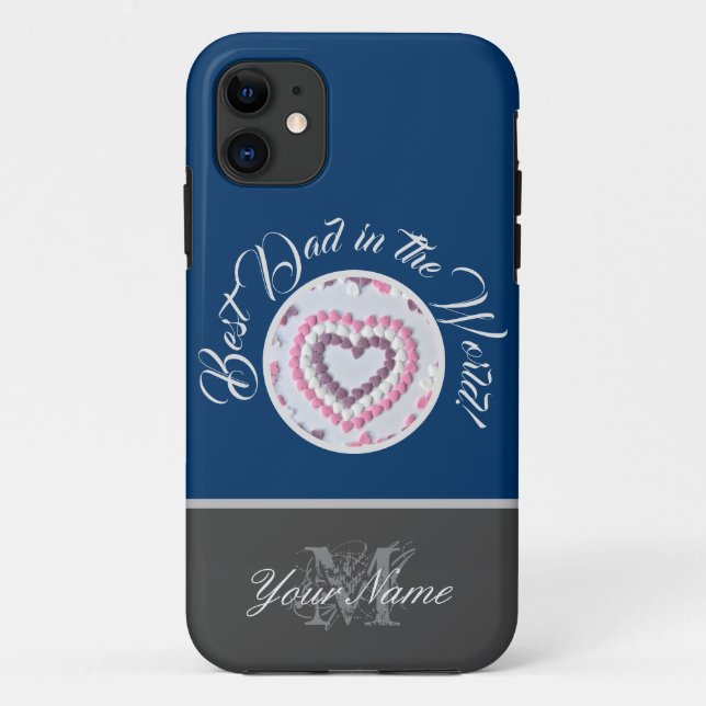For the Best Dad in the World! Case-Mate iPhone Ca Case (Back)