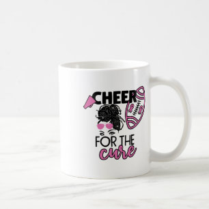 For The Cure Football Breast Cancer Awareness  Coffee Mug