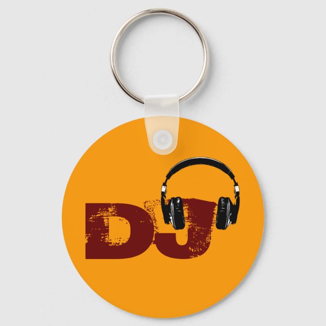 for the DJ Keychain (Front)